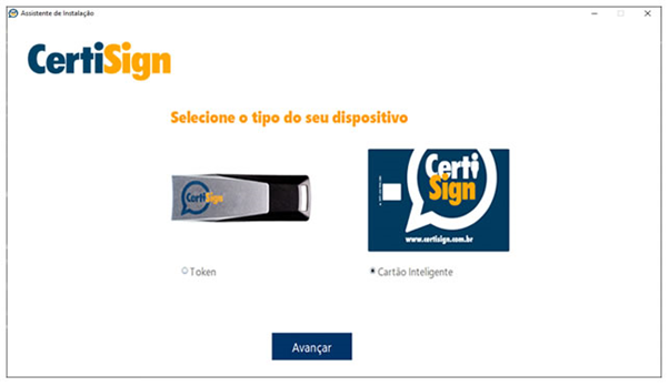 Instalação do certificado A3 token | Foto do site da Certisign, assistente de Instalação Certisign | Certificado Digital | Blog da Certisign
